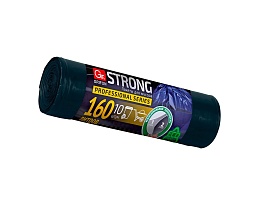 Мешки для мусора 160 л, двухслойные, синие, в рулоне 10 шт., ПВД, 30 мкм, 1100х800 мм, GRIFON SUPER POWER , 101-092 в Боровичах